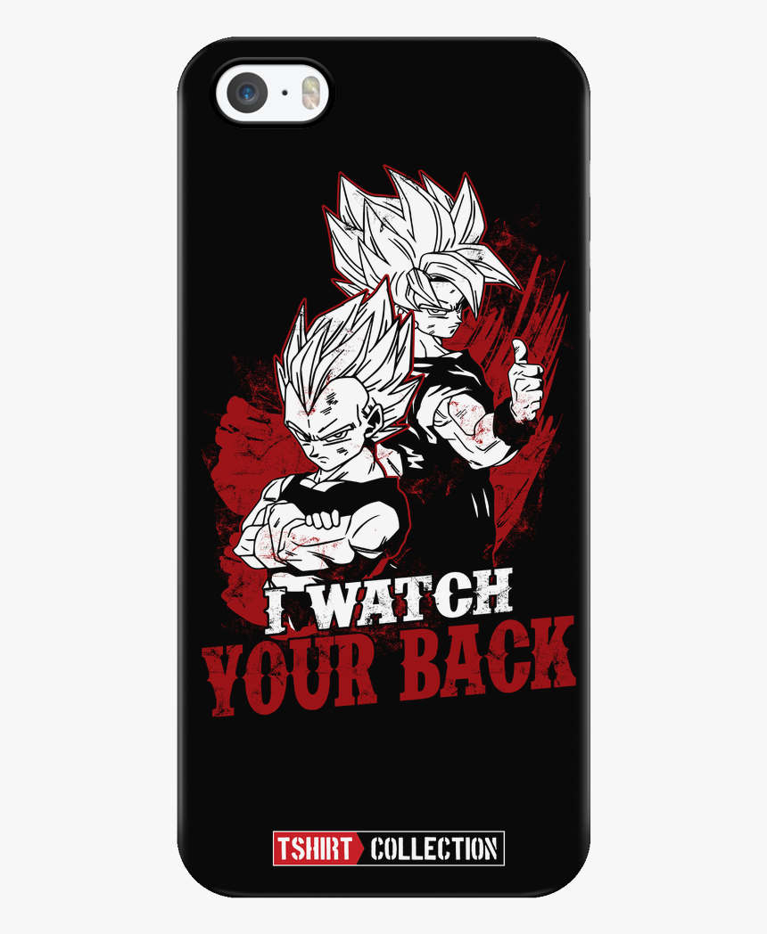 Super Saiyan Goku And Vegeta Watch Back Iphone 5, 5s, - Iphone, HD Png Download, Free Download