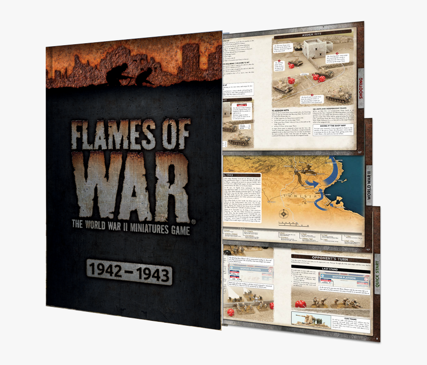 Flames Of War Gaming Mat, HD Png Download, Free Download