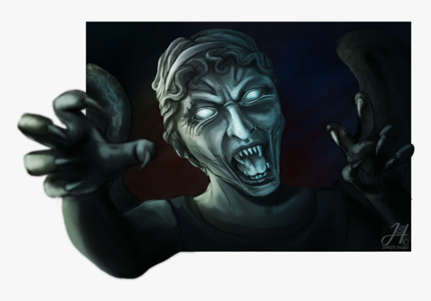 Doctor Who Weeping Angel Art, HD Png Download, Free Download