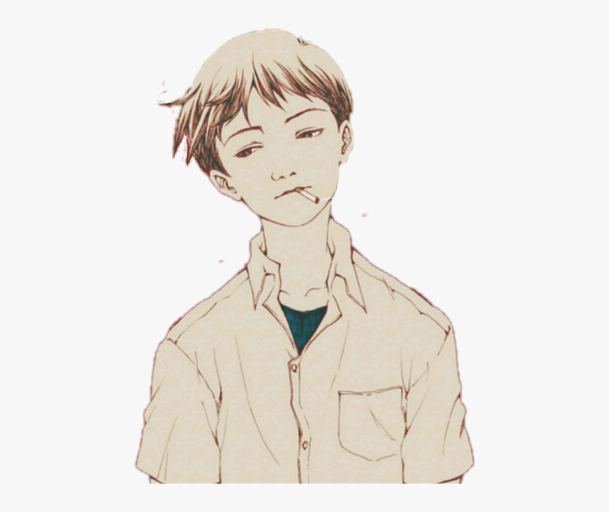 Shinji Ikari , Png Download - Sad Boy Shinji, Transparent Png, Free Download