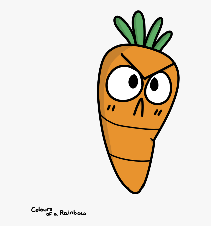 Carrot Clipart Larawan - Line Of Carrot Clipart Transparent, HD Png Download, Free Download