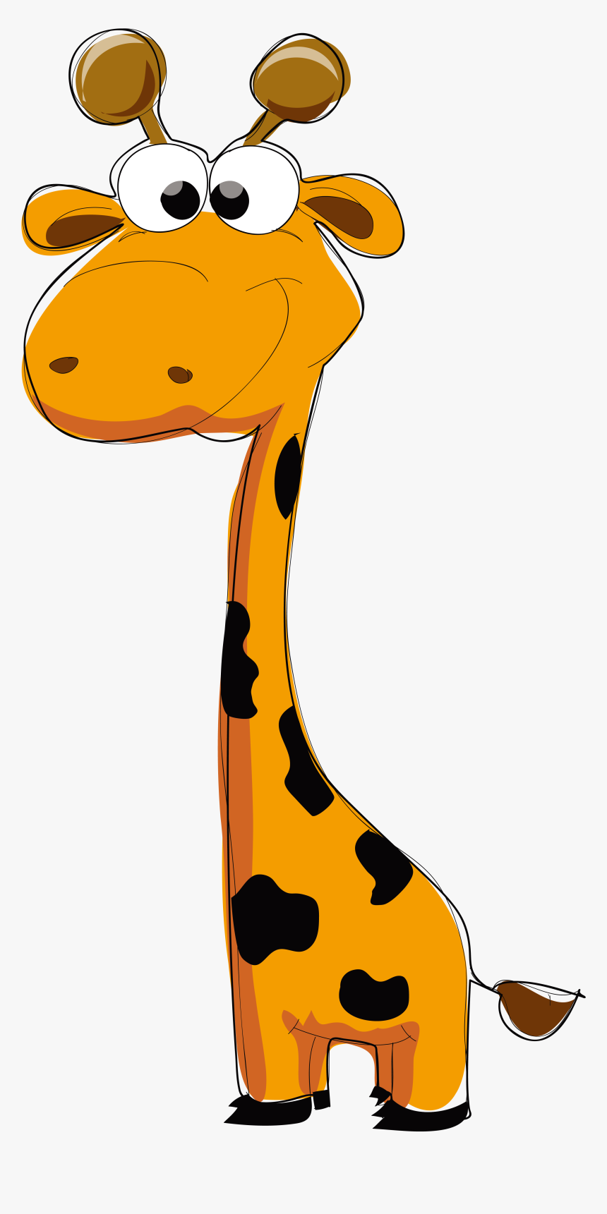 Baby Giraffes Valentines Day Clip Art - Ảnh Hươu Cao Cổ, HD Png Download, Free Download