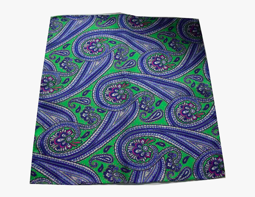 Italian Hand Sewn Pocket Square Png Download Paisley Transparent Png Kindpng