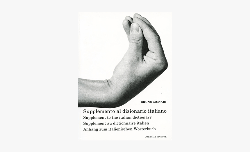 Bruno Munari Dizionario Italiano, HD Png Download - kindpng