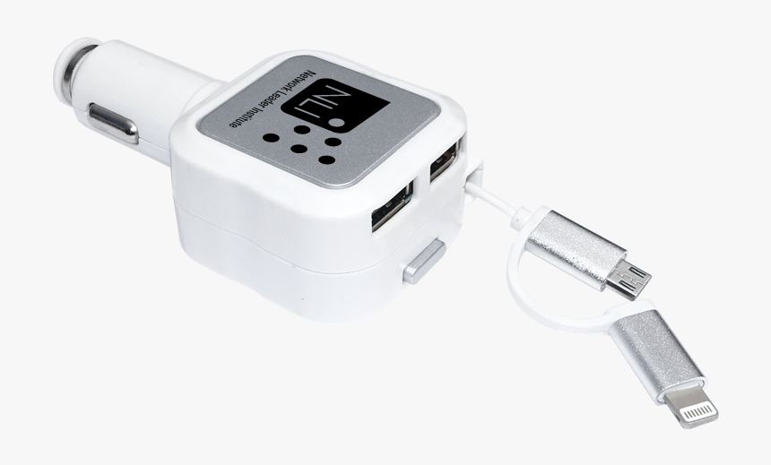 Clip Art Apple Certified Car Charger - Adapter, HD Png Download, Free Download