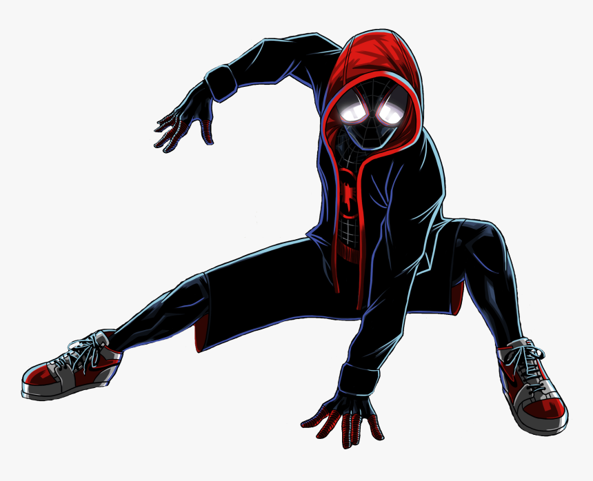 Hd Miles Morales - Spiderman Miles Morales Png, Transparent Png - kindpng