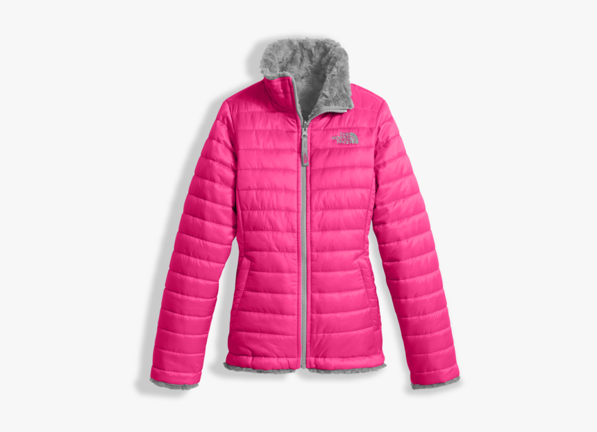 Girls - North Face Reversible Mossbud Swirl Jacket, HD Png Download, Free Download