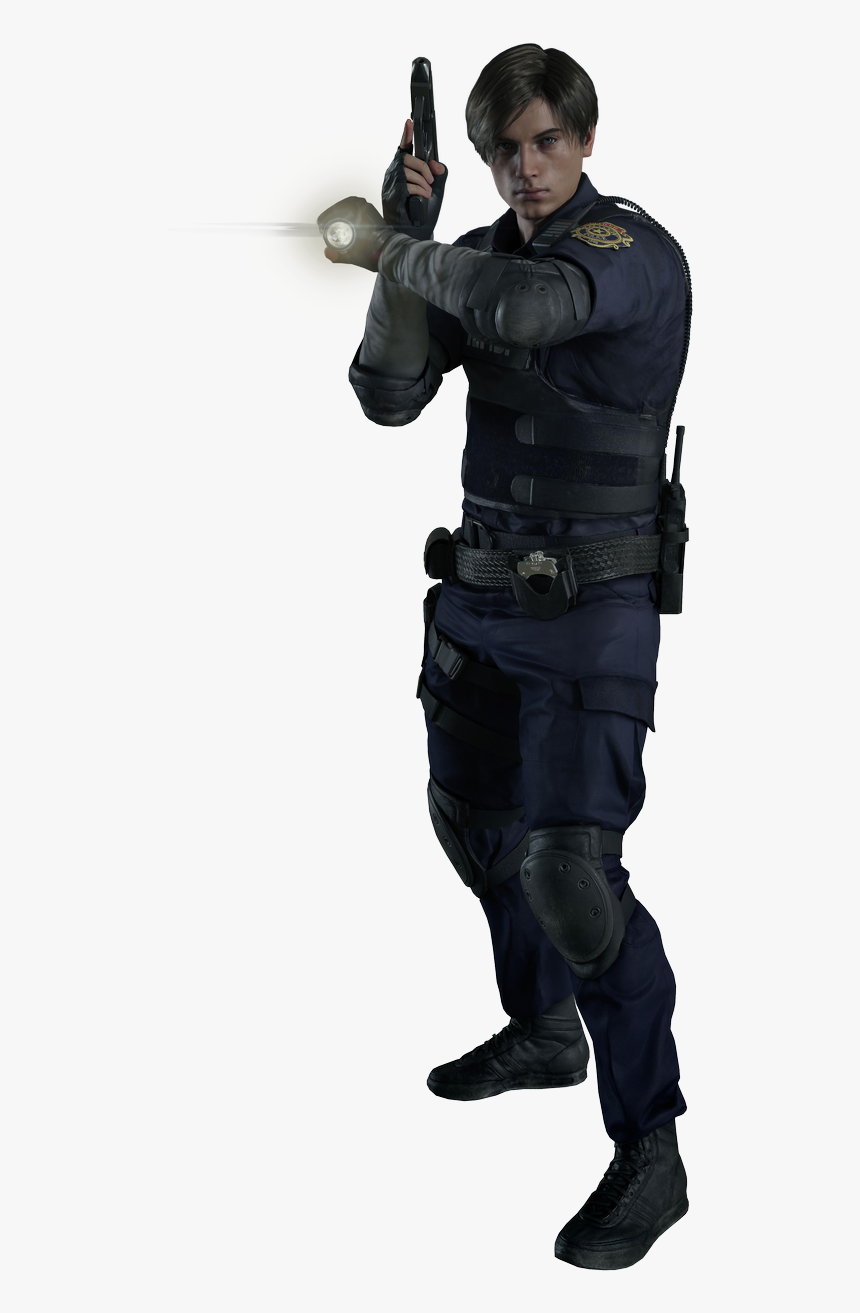 Resident Evil 2 Leon S - Resident Evil 2 Remake Renders, HD Png Download, Free Download