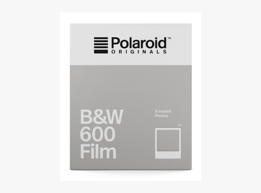 Polaroid 600 Type Black & White - Photographic Film, HD Png Download, Free Download