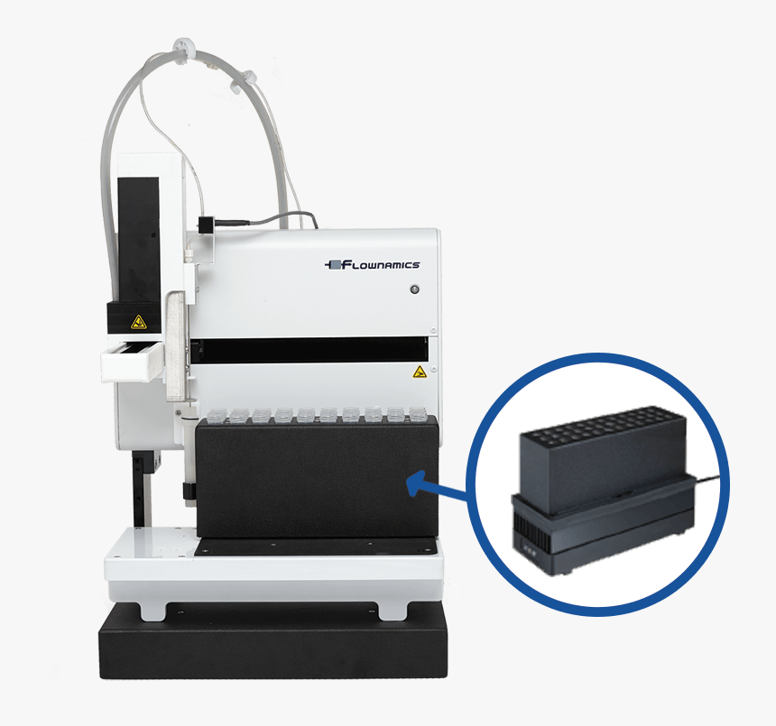 Flowfraction With Peltier Plate With Rack - Flownamics Segflow, HD Png Download, Free Download