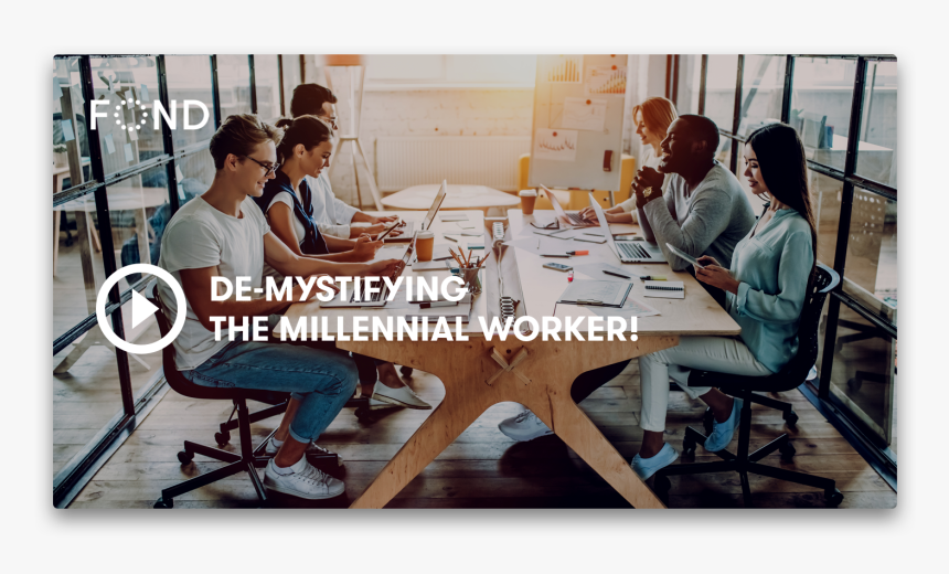 De-mystifying The Millennial Worker - Millennials Working, HD Png Download, Free Download