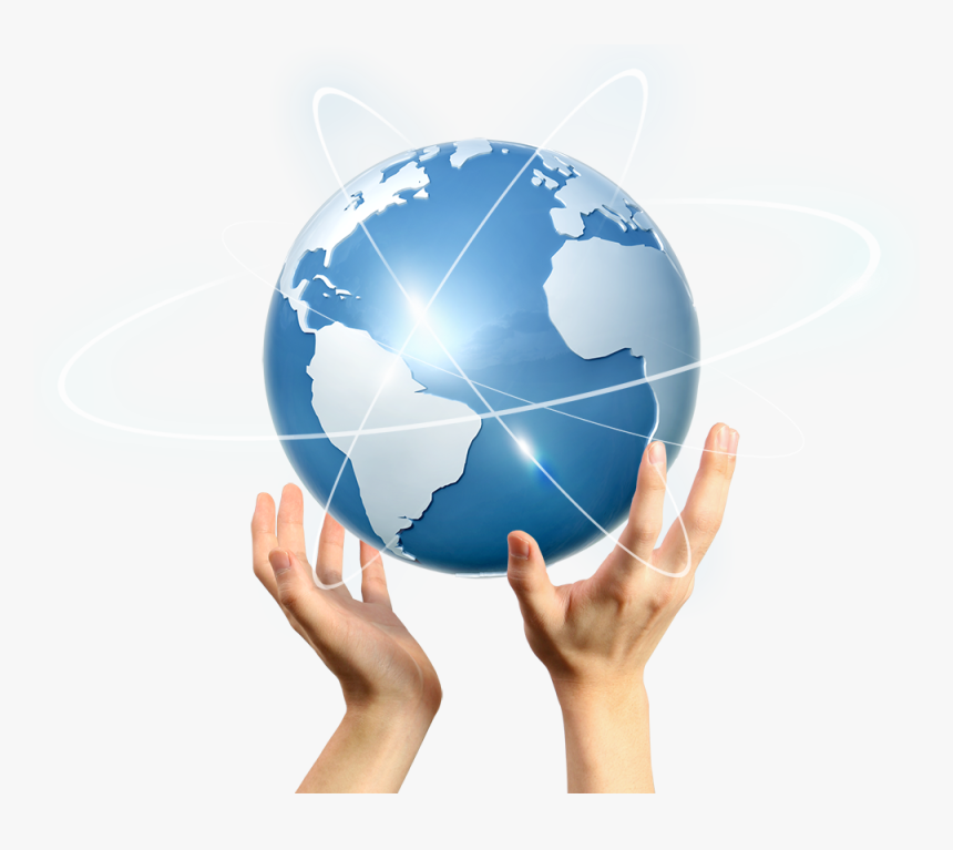 Download Digital In Image - Digital Globe In Hand, HD Png Download, Free Download