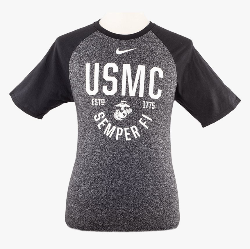 Nike ® Marled Raglan T-shirt - Active Shirt, HD Png Download, Free Download