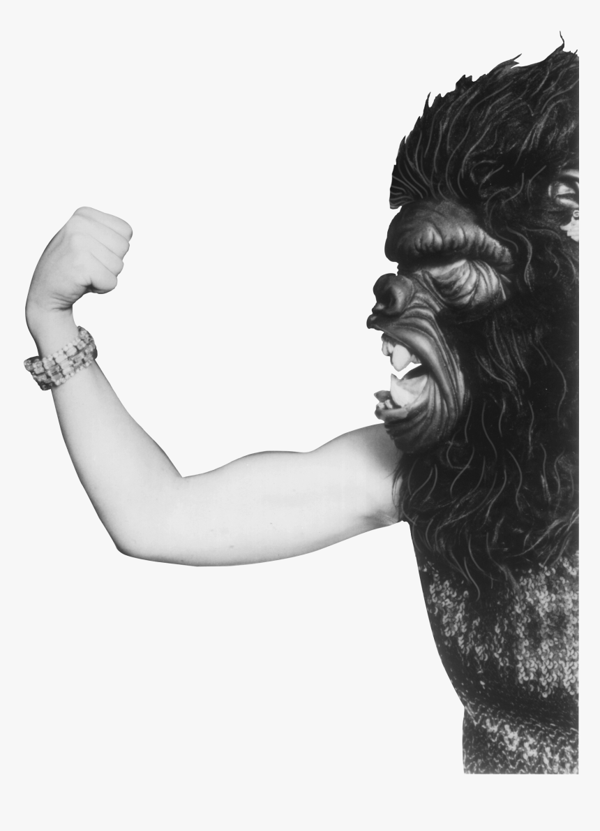 Gg-fist Bw - Guerrilla Girls We Can Do, HD Png Download, Free Download