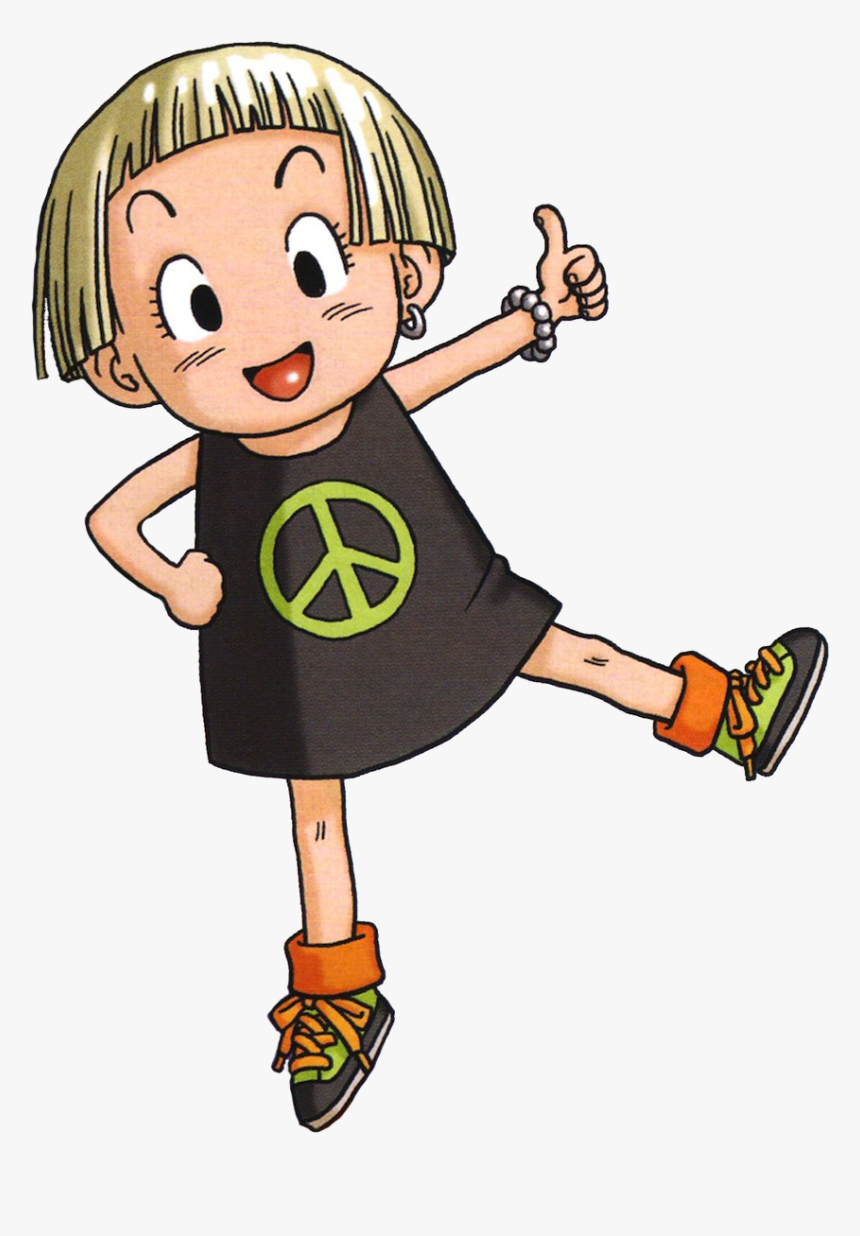 Transparent Goten Png - Maron Kid Dbz, Png Download, Free Download