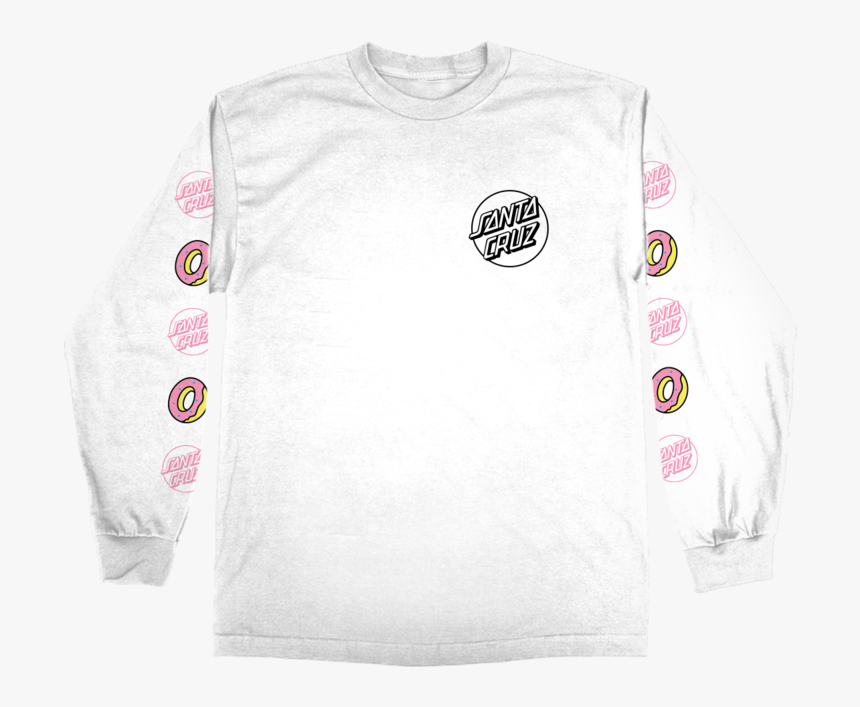 odd future x santa cruz white hoodie