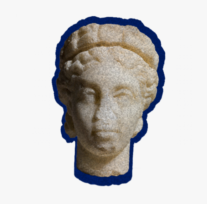 Grunge Statue Head Vaporwave Vapor Vaporwaveaesthetic - Sculpture, HD Png Download, Free Download