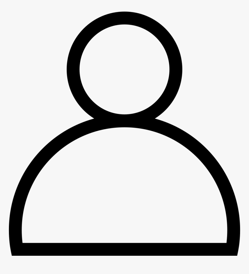 Person - Person Png White Icon, Transparent Png - kindpng