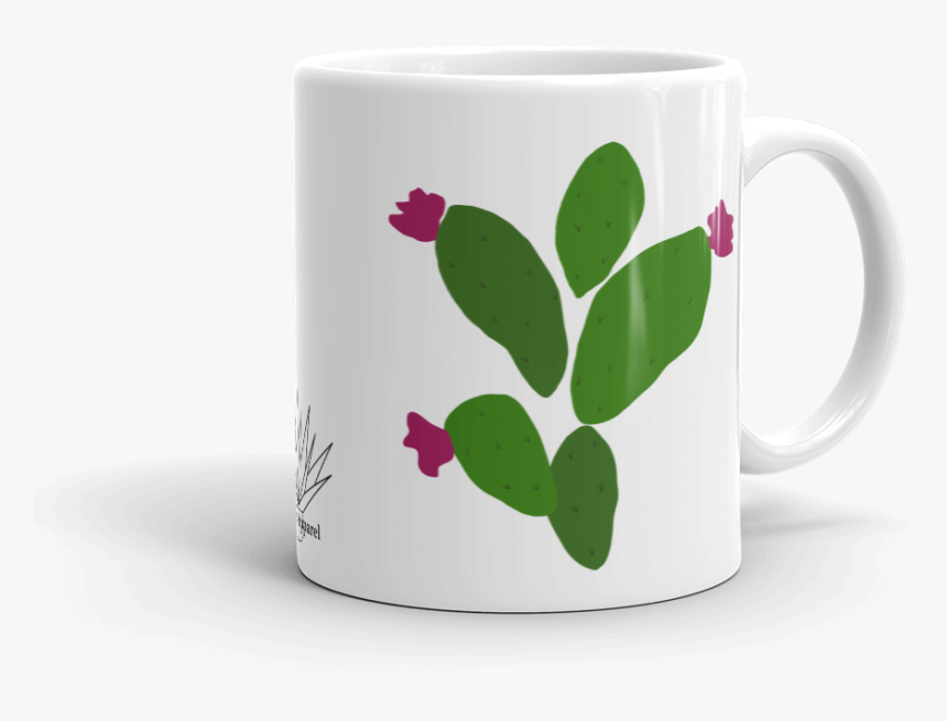 White Nopal Mug 11oz Right View - Mug, HD Png Download, Free Download