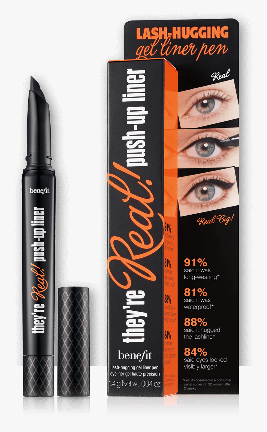 Benefit They Re Real Eyeliner, HD Png Download, Free Download