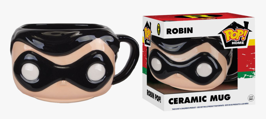 Robin Pop Home Ceramic Mug - Pop Mug Funko, HD Png Download, Free Download