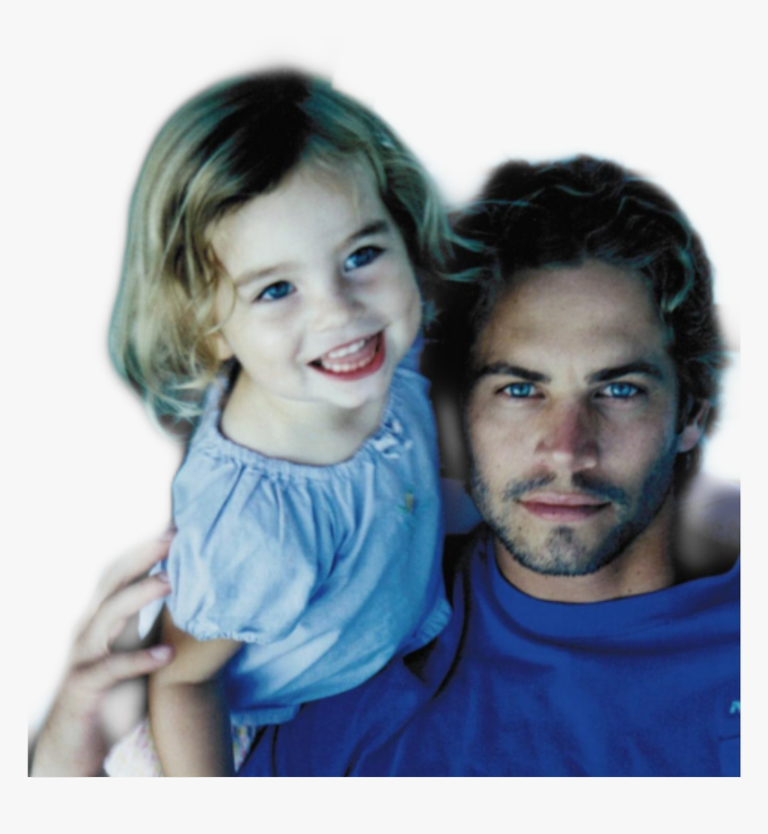 #meadowwalker #paulwalker #freetoedit - Paul Walker With Daughter, HD Png Download, Free Download