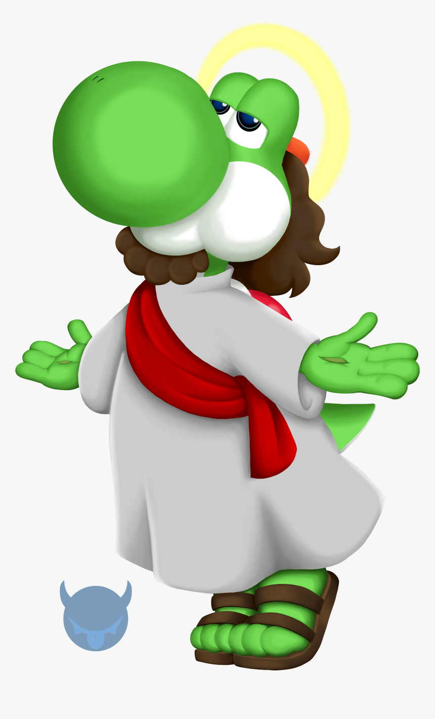 Yoshi Christ - Cartoon, HD Png Download, Free Download