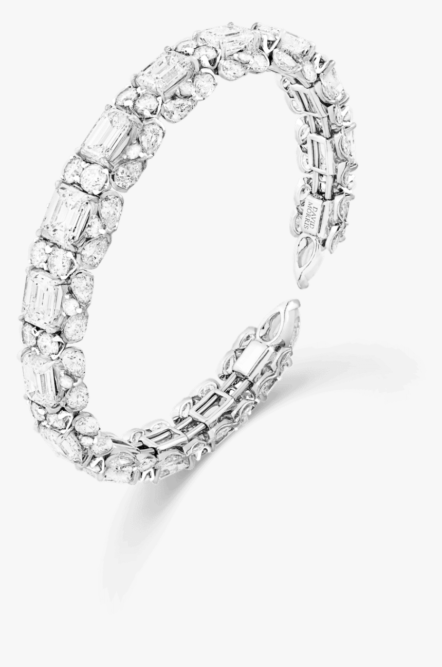 Piroutte White Diamond Bangle Copy - David Morris Pirouette Bangle, HD Png Download, Free Download