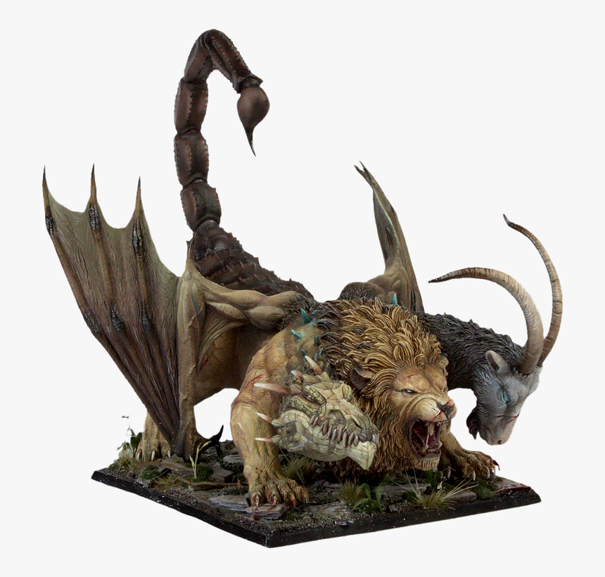 Mierce"s Chimera - Chimera Warhammer Fantasy, HD Png Download, Free Download