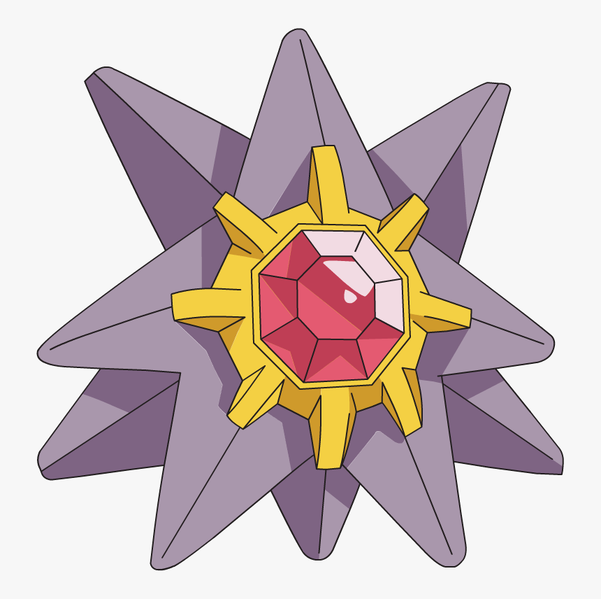 Starmie Pokemon, HD Png Download, Free Download