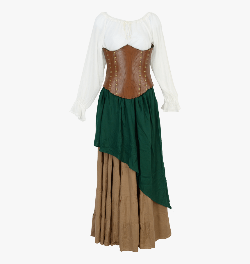 Woodland Tree Bark Corset - Overskirt, HD Png Download, Free Download