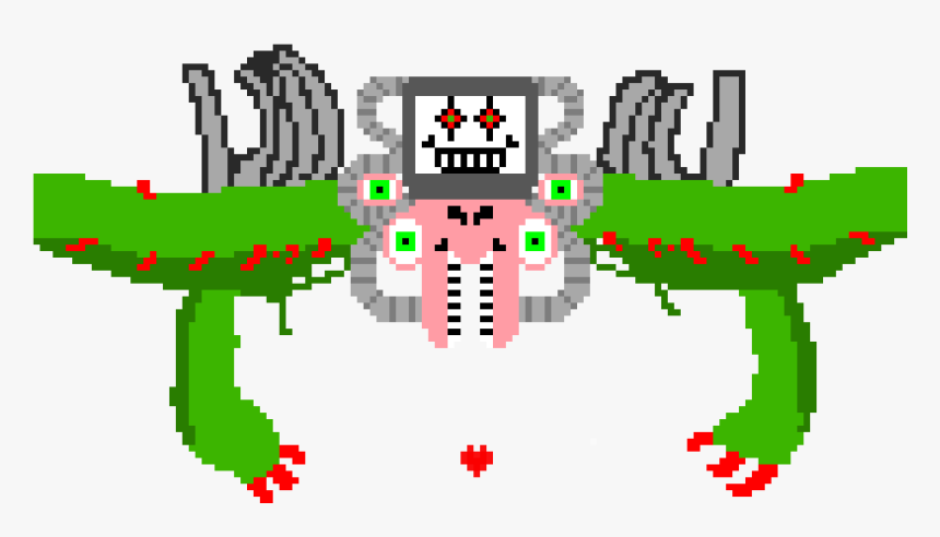 Omega Flowey Overworld Sprite, HD Png Download, Free Download