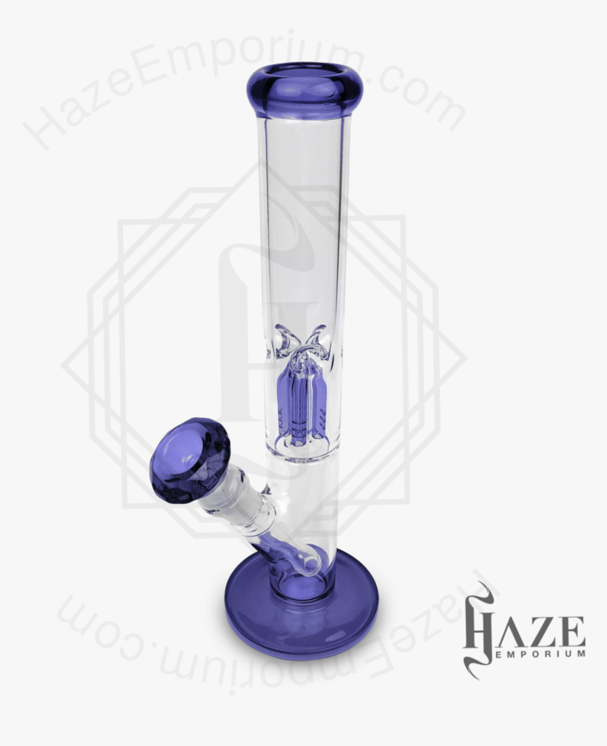 Small Quadruple Percolator Bong/ Blue - Champagne Stemware, HD Png Download, Free Download