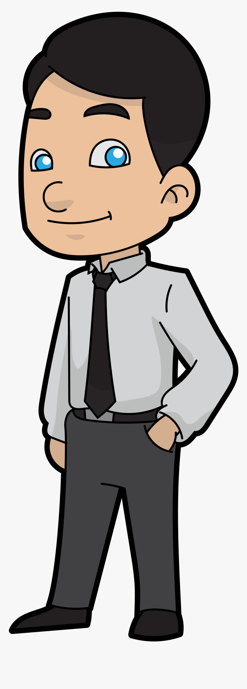 File A Relaxed Cartoon - Cartoon, HD Png Download - kindpng