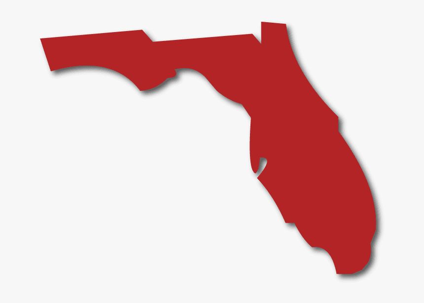 Florida State Shape Clipart , Png Download - Clip Art Florida State Shape, Transparent Png, Free Download