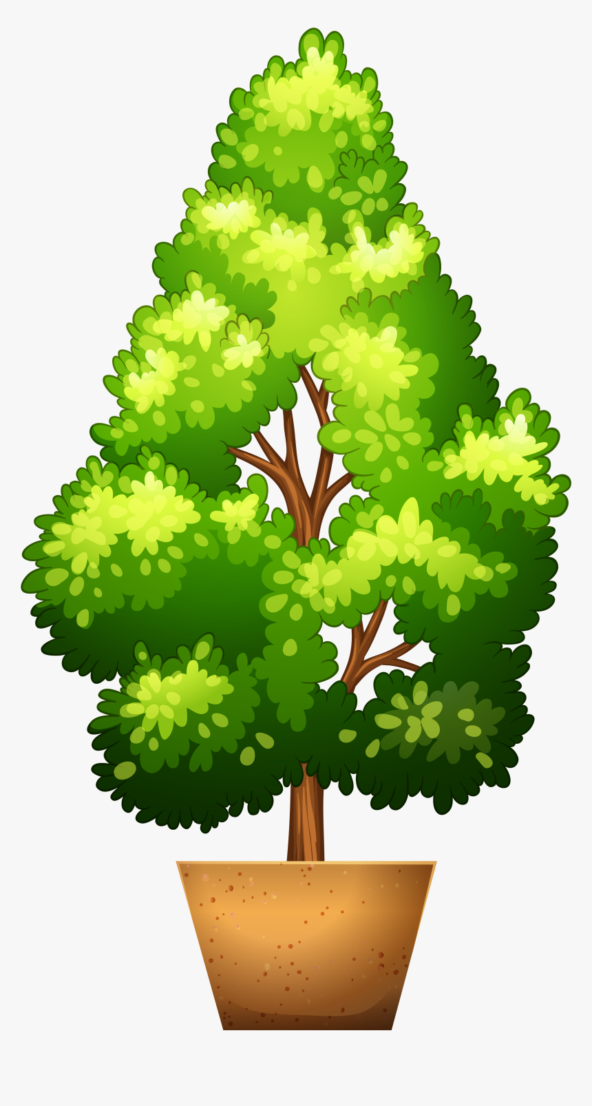 Potted Tree Clipart, HD Png Download, Free Download