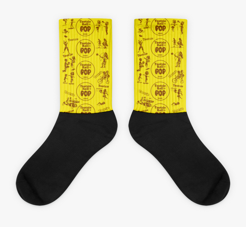 Tootsie Pop Banana Socks - Sock, HD Png Download, Free Download