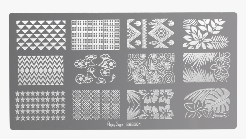 Nail Art Stamping Plate, HD Png Download, Free Download