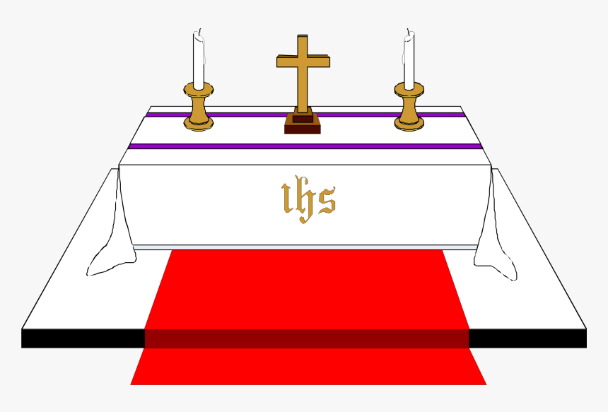 Transparent Server Clipart - Catholic Altar Clipart, HD Png Download, Free Download