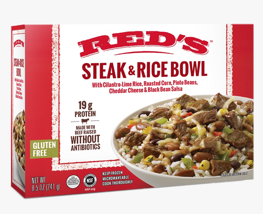 Steak & Rice Bowl - Steak Rice Corn Bowl, HD Png Download, Free Download