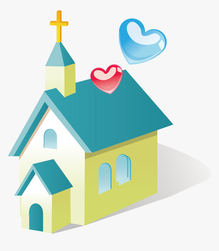 Christian Church Building Architecture Clipart , Png - Church, Transparent Png, Free Download