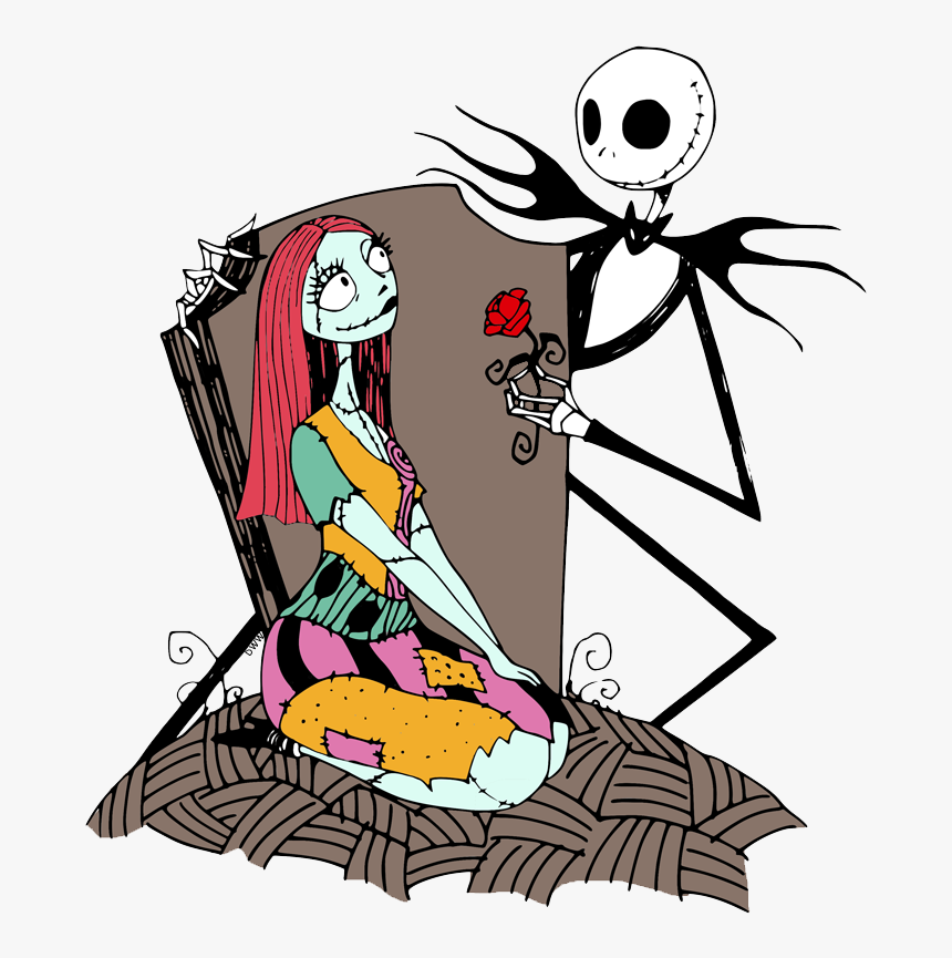 Nightmare Before Christmas Rose, HD Png Download - kindpng