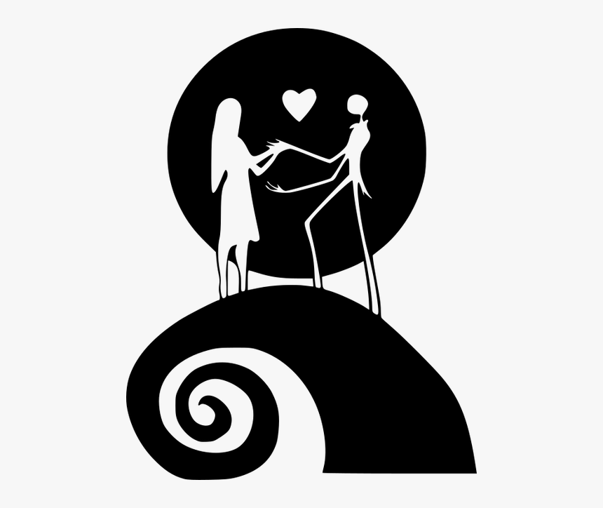 Easy Jack And Sally Drawings, HD Png Download kindpng