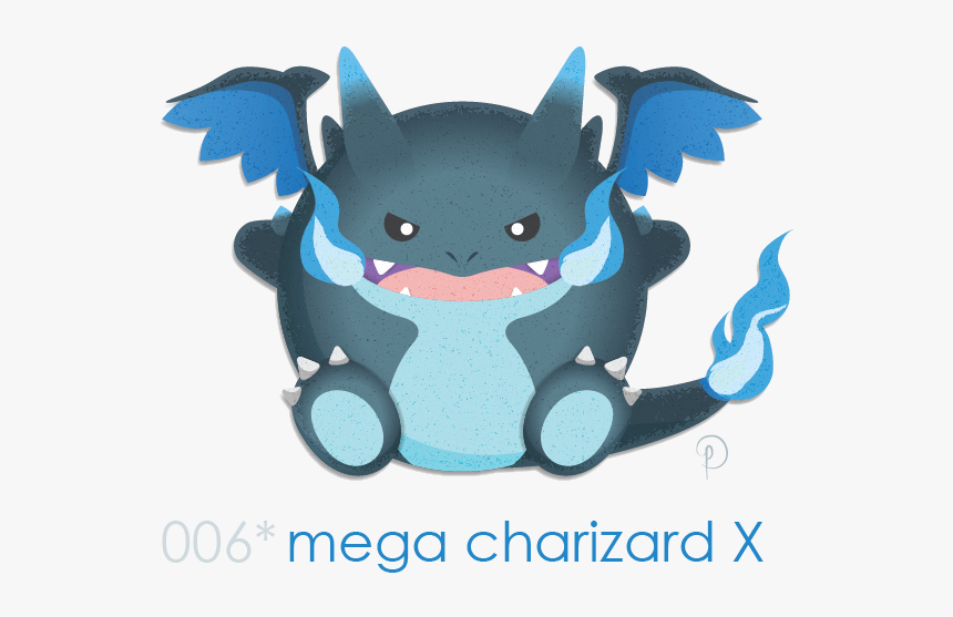 Mega Charizard X 
man Oh Man - Cartoon, HD Png Download, Free Download