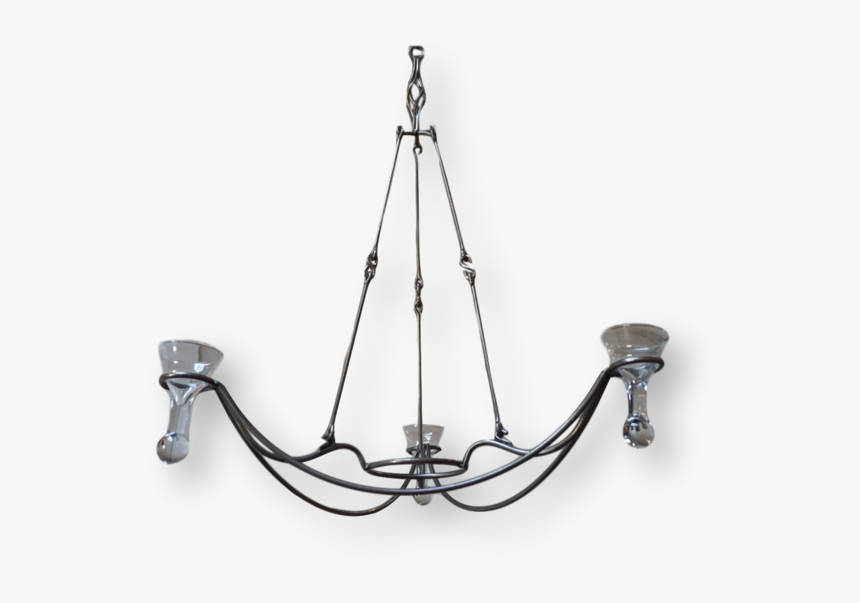 Com/products/3 Arm Iron Votive Light Chandelier - Chandelier, HD Png Download, Free Download