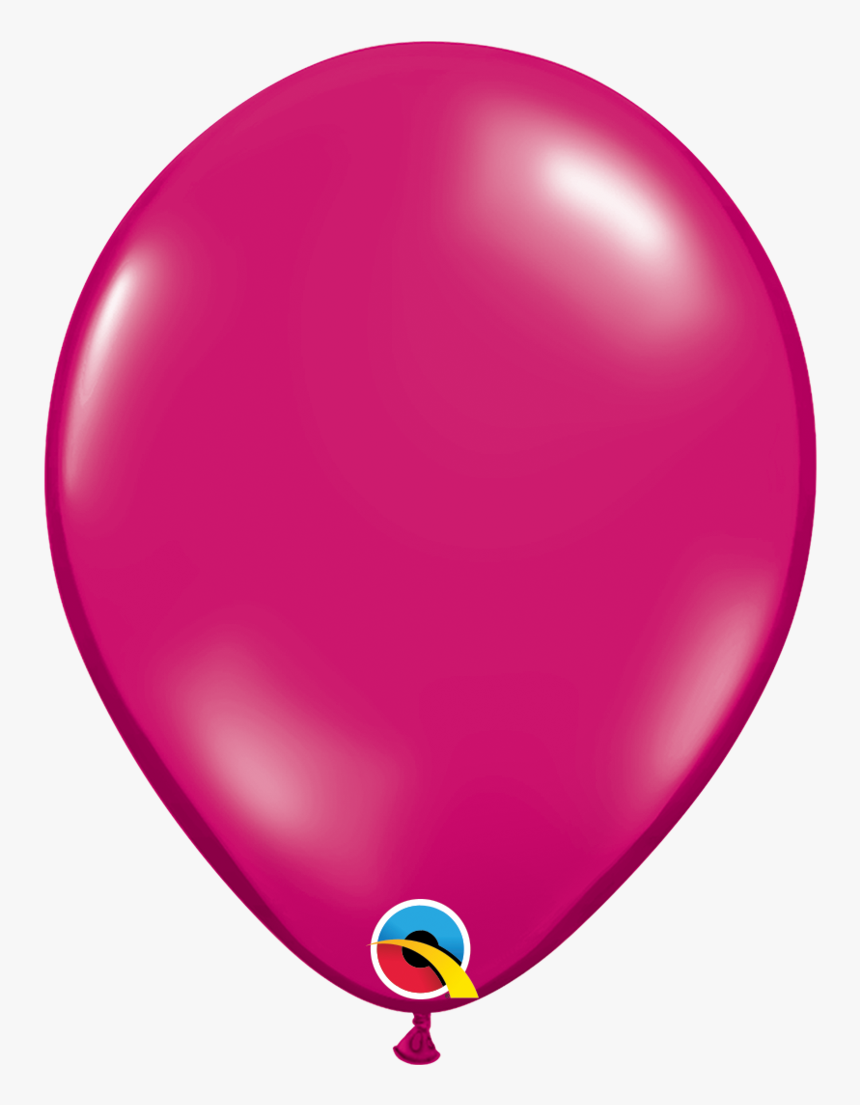 Jewel Magenta - Star Verprint Latex Balloon, HD Png Download, Free Download