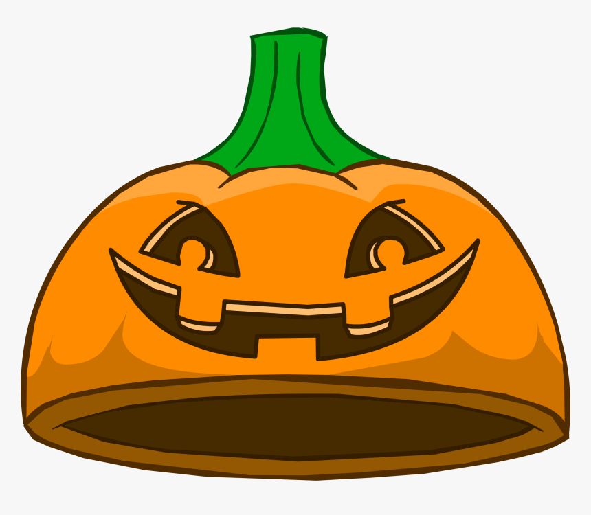 Club Penguin Wiki - Pumpkin Hat Transparent Background, HD Png Download, Free Download