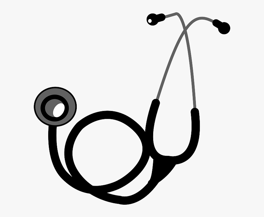 Estetoscópio Em Png - Clip Art Of Stethoscope, Transparent Png, Free Download