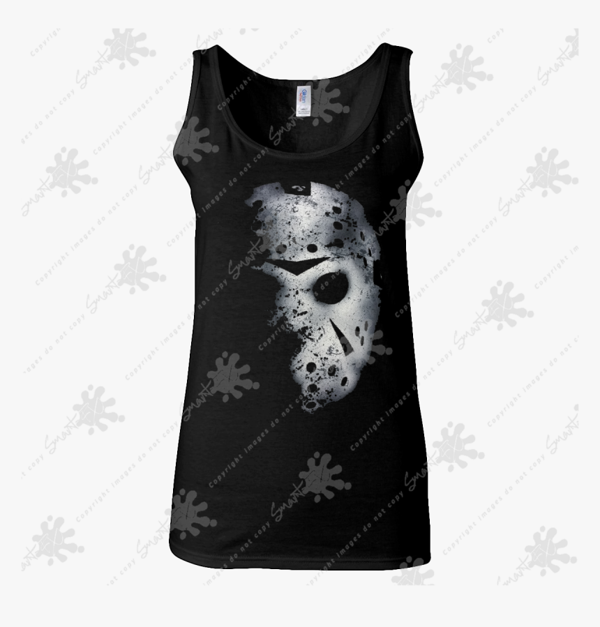 Sfx Jason"s Mask Ladies Vest - Active Tank, HD Png Download, Free Download