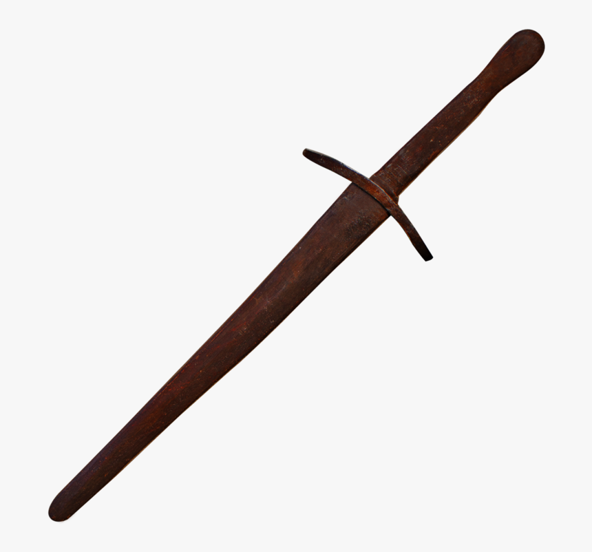 5 In Dark Wood Medieval Practice Sword, , Panther Trading - Sword, HD Png Download, Free Download